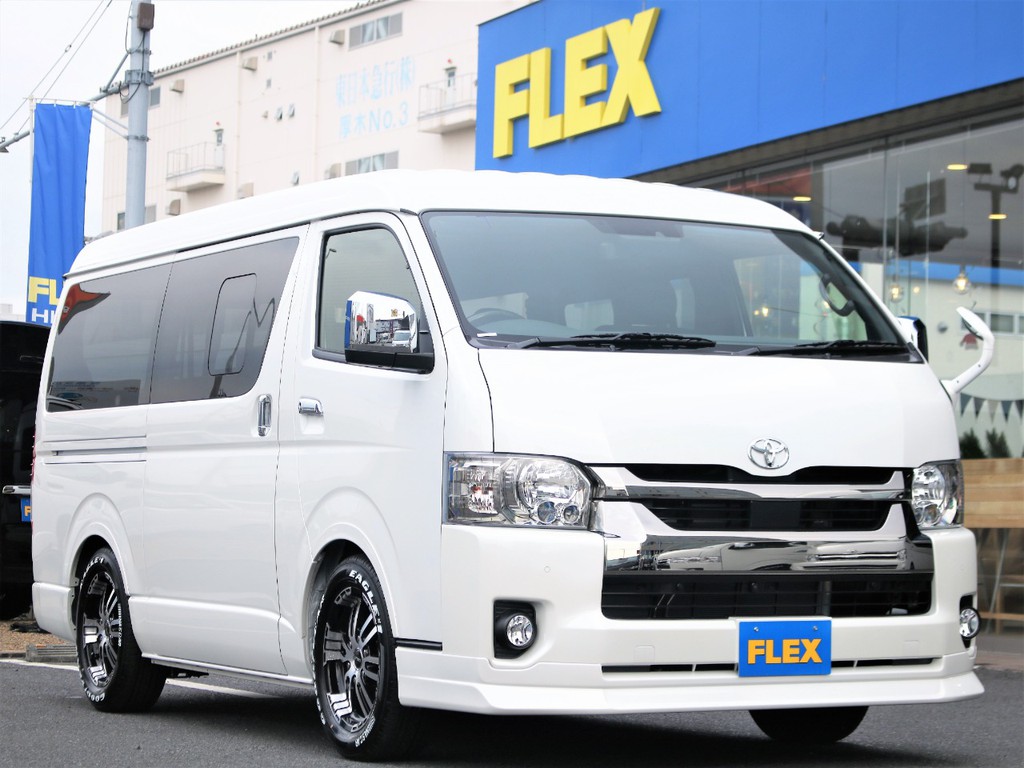 FLEXオリジナルDelfinoLineフロントスポイラーを装備しております！