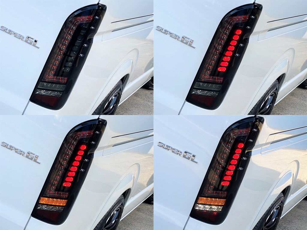流れるシーケンシャルウインカー機能付！！