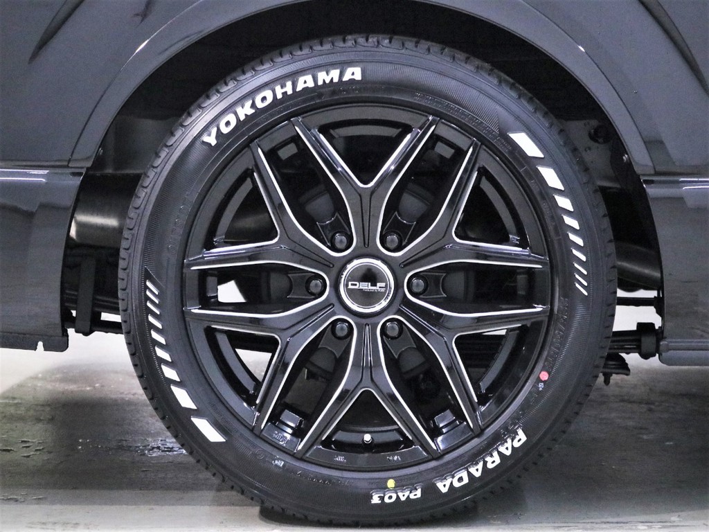 １８inch ＦＬＥＸ　【Ｄｅｌｆ０１】ＡＷ＆ＹＯＫＯＨＡＭＡ ＰＡＲＡＤＡタイヤ！