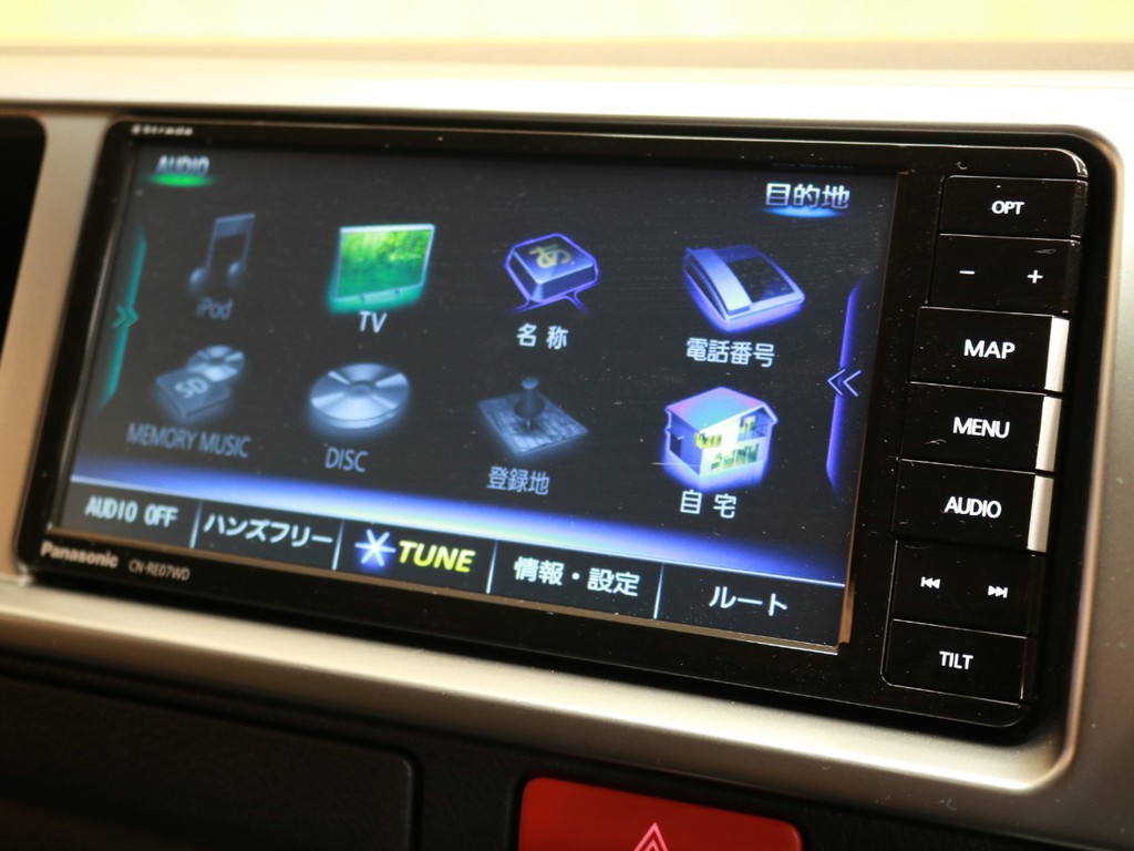 【同仕様写真】パナソニックフルセグナビゲーション採用予定★