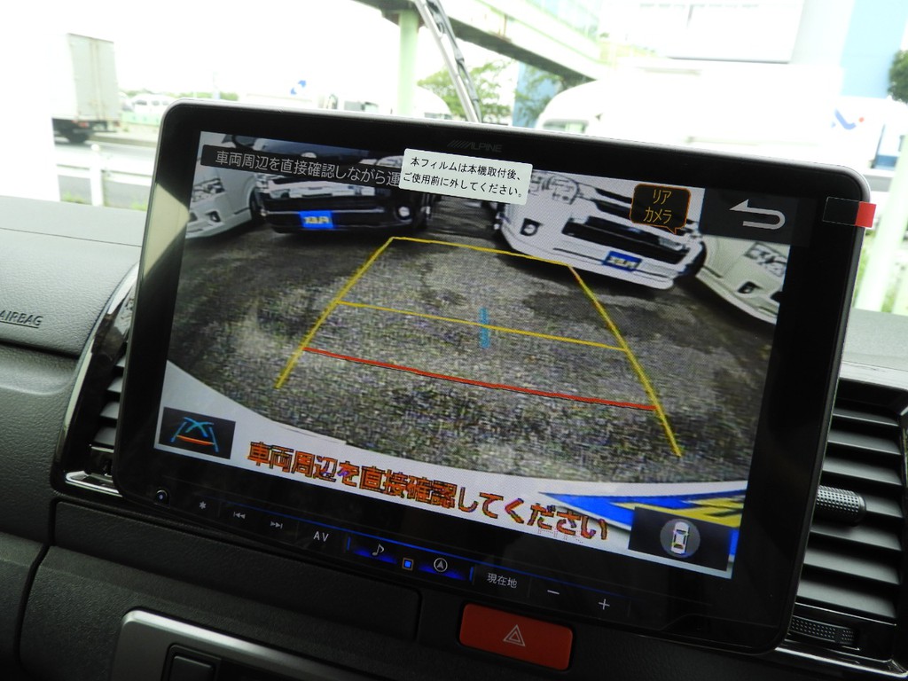 パノラミックビューモニター(360°カメラ)搭載♪大画面で安全確認が可能です！