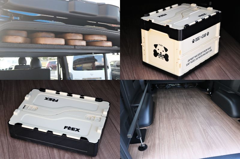 お洒落なカーゴマットやコンテナＢＯＸは標準装備です☆