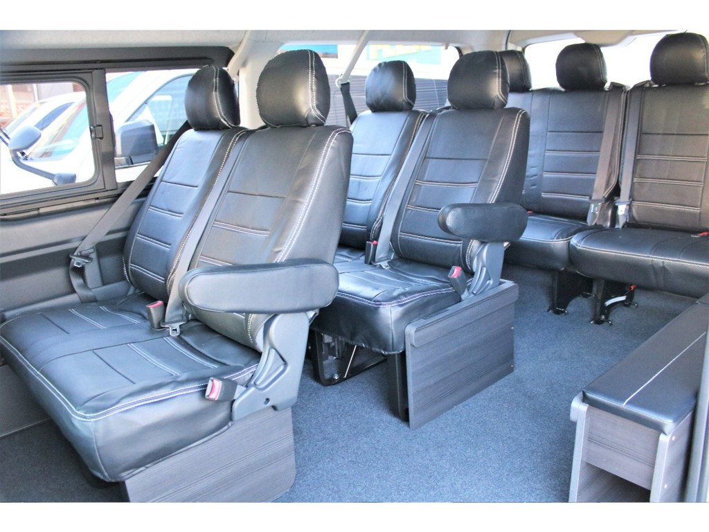 座り心地はもちろん、お手入れのしやすいシートカバーですよ！！