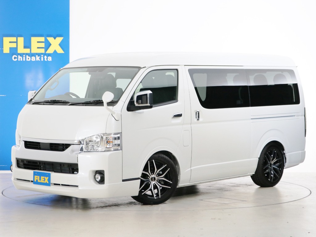 新車未登録　ハイエースワゴンＧＬ　ガソリン２ＷＤ　ＦＬＥＸオリジナル内装アレンジ【Ｖｅｒ１】！