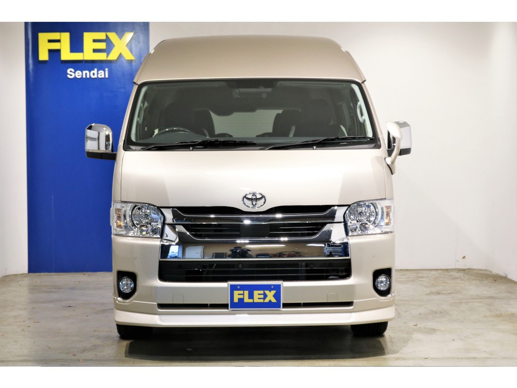 新車グランドキャビンファインテックツアラー４WDが入庫してきました！豪華カスタムを施し即納車可能です！必見です！！