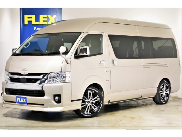 ★ 新車 ハイエースワゴン グランドキャビン ファインテックツアラー 4WD アルパインBIG-X＆12.8インチフリップダウンモニター搭載 4脚キャプテンシートの豪華内装！★