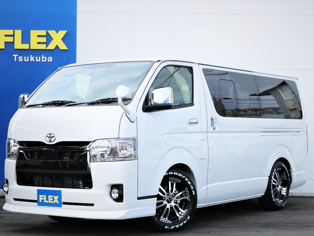 新車ハイエースＶスーパーＧＬ５人乗り２ＷＤガソリン特別仕様車ダークプライム２！ＶＥＲ４デニム完成！