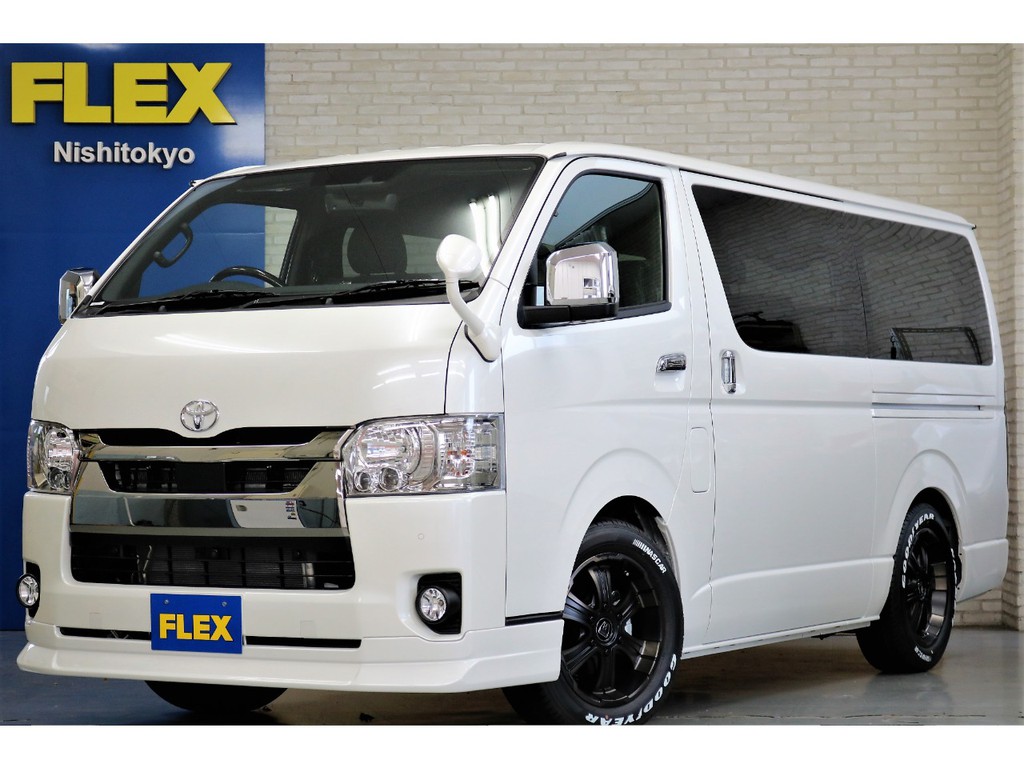 新車ハイエースＶダークプライムⅡ２０００ガソリン２ＷＤナビパッケージ完成致しました！！店頭在庫車、即納車ご対応可能になります！！