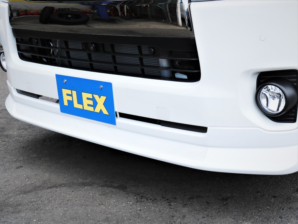 ＦＬＥＸオリジナルデルフィーノラインフロントスポイラー！