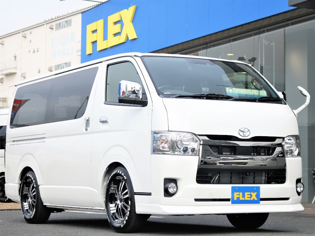 ＦＬＥＸオリジナルのフロントリップスポイラーを装備しております！