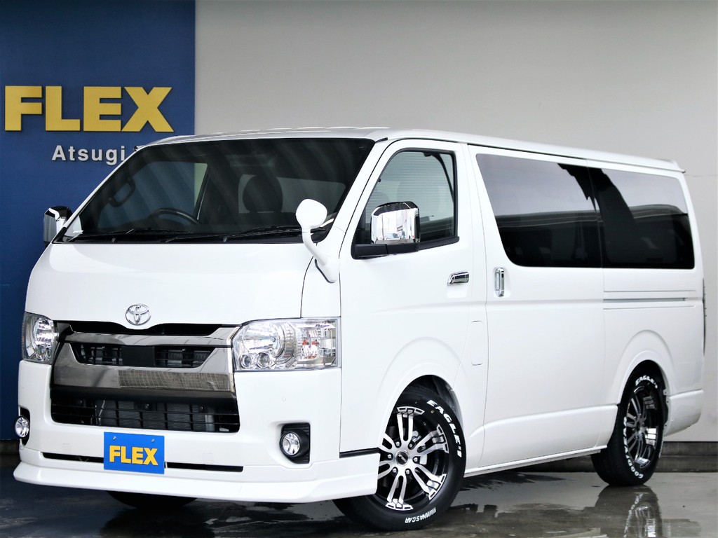 新車未登録　ハイエースバン　2.0　スーパーＧＬ　ダークプライムⅡ　ロングボディ　フリップアップベット