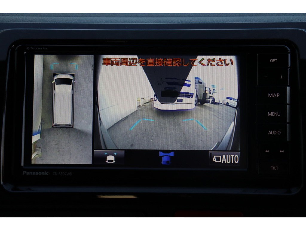パノラミックビューモニター連動加工施工済み！