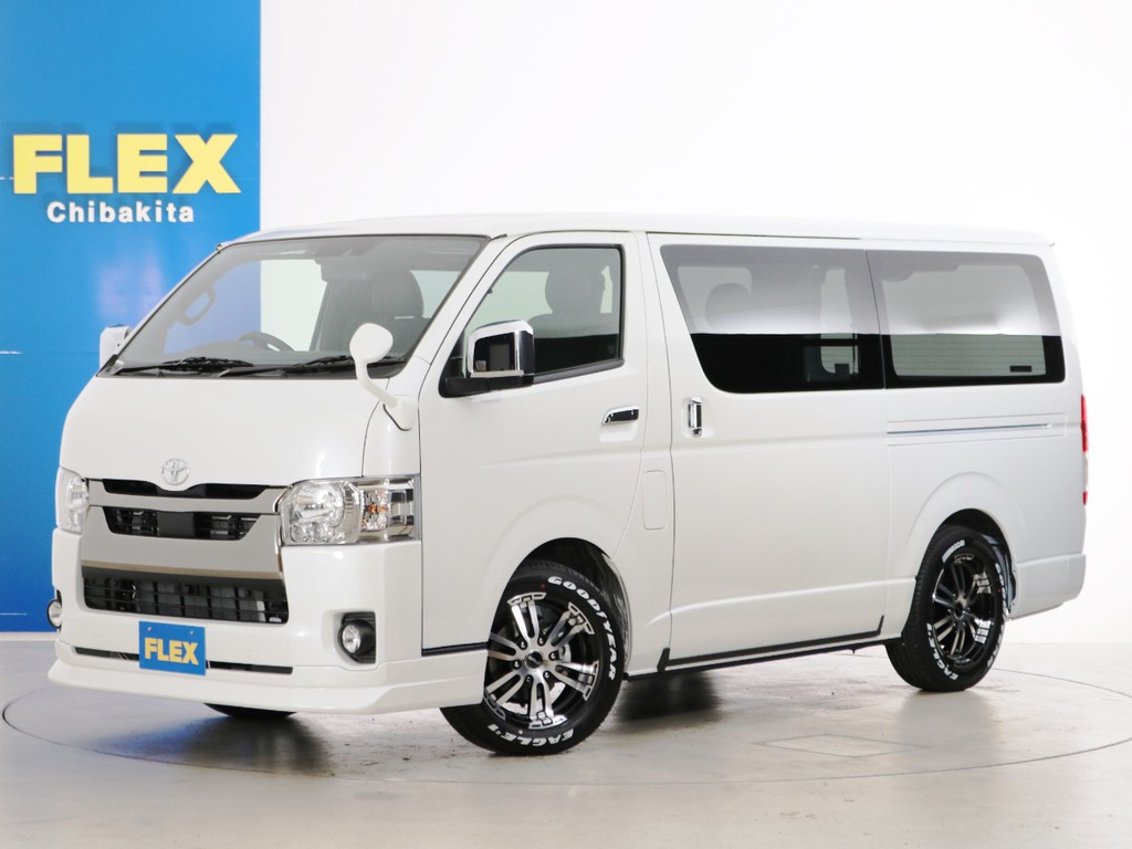 新車未登録　ハイエースバン　Ｓ－ＧＬ　ＤＰⅡ　ＤＴ４ＷＤ　寒冷地仕様　ベッドカスタムＰＫＧ！