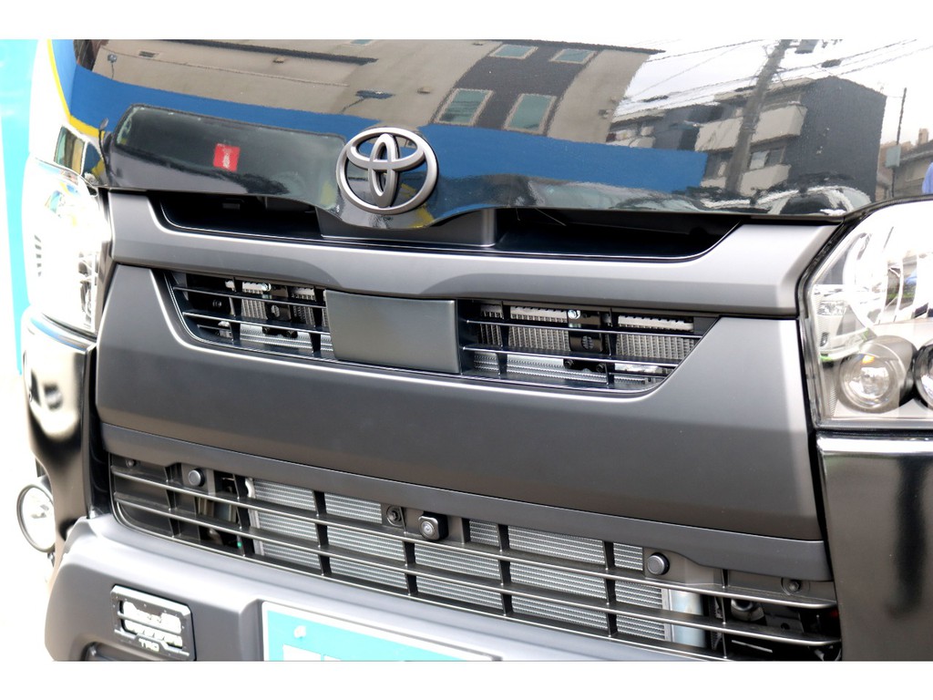 ＴＯＹＯＴＡセーフティーセンス！フロントグリルマッドブラック塗装