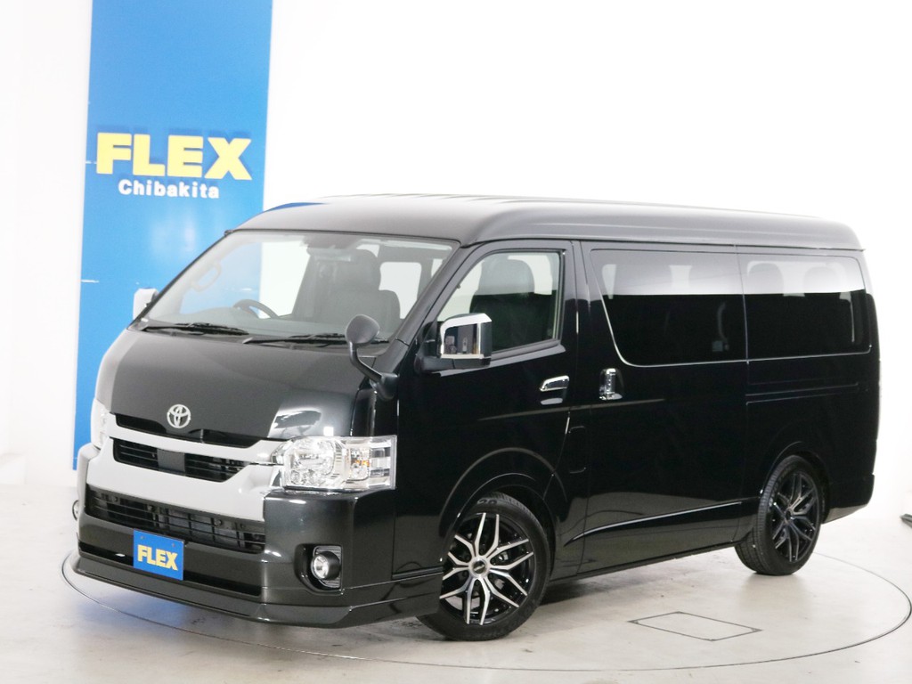 新車未登録　ハイエースワゴンＧＬ　１０人乗り３ナンバー登録　ガソリン２ＷＤ　内装アレンジ【アレンジＡ－Ｓ】！