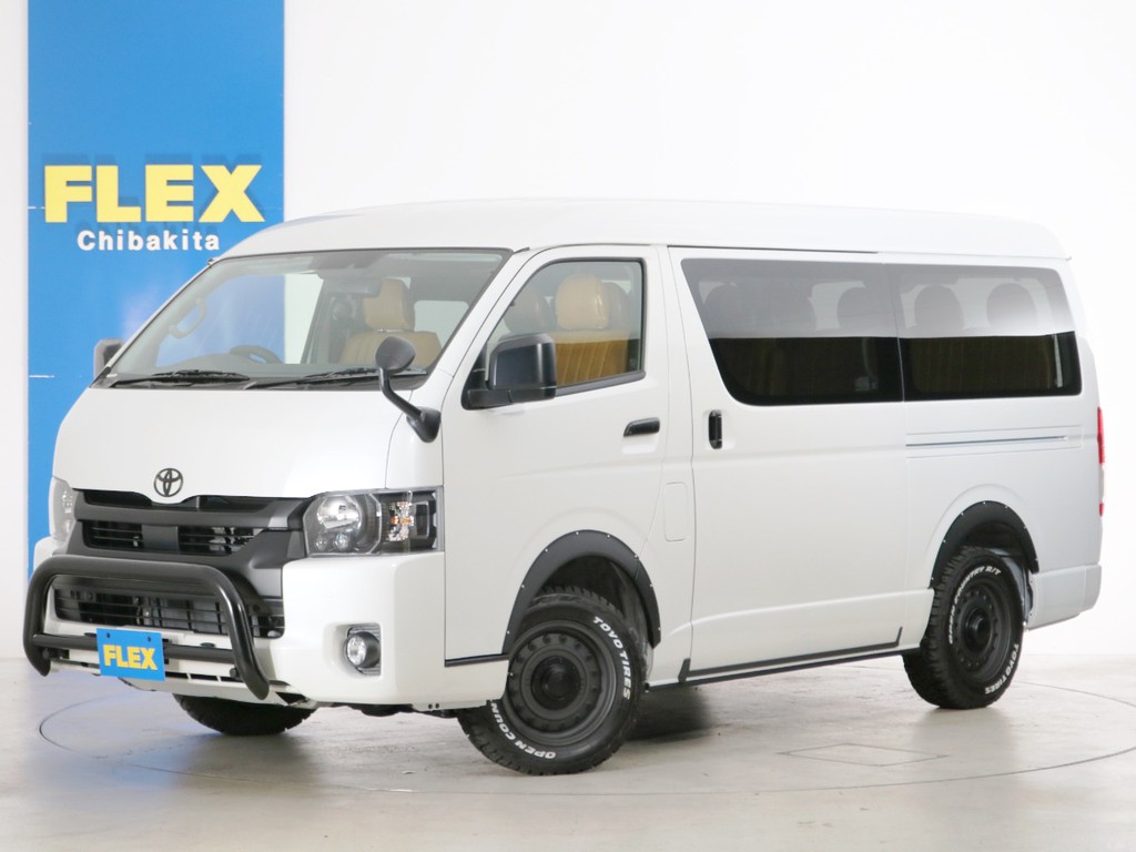 新車未登録　ハイエースワゴンＧＬ　ガソリン４ＷＤ　ワイルドカスタムＰＫＧ！