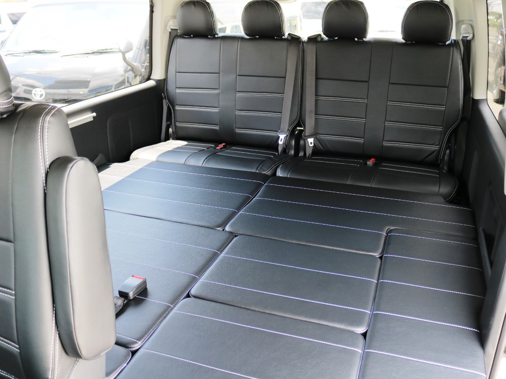 ベッドマットの取り外しが可能なベッドキットを装備！