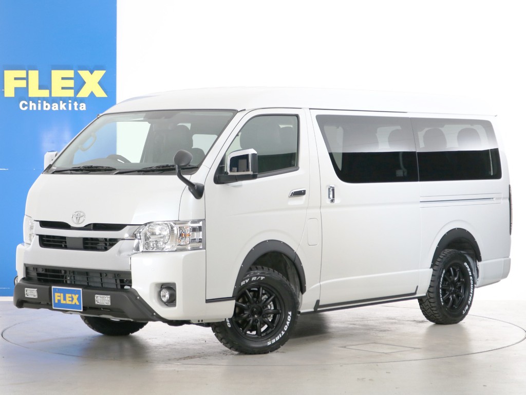 新車未登録　ハイエースワゴンＧＬ　ガソリン４ＷＤ　ＦＬＥＸオリジナル内装アレンジ【Ｖｅｒ１】！