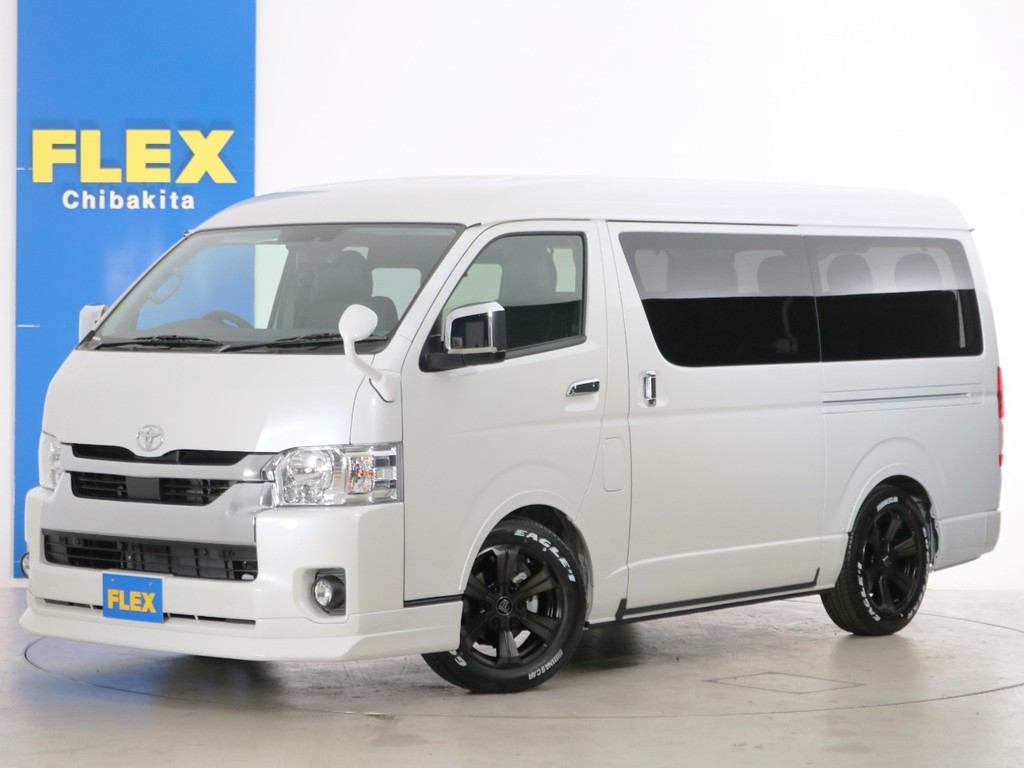 新車未登録　ハイエースワゴンＧＬ　ガソリン４ＷＤ　寒冷地仕様　ＦＬＥＸオリジナル内装アレンジ【Ｖｅｒ２】！