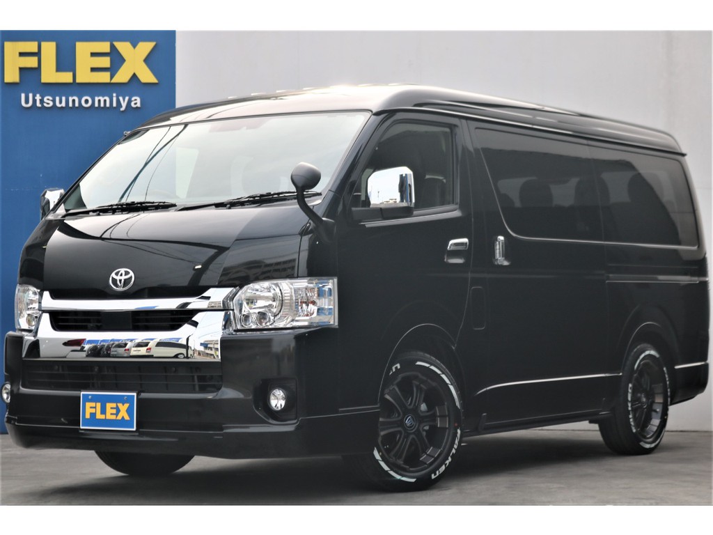 【新車】ハイエースワゴンGLロング　ミドルルーフ4WD　内装架装Ver2