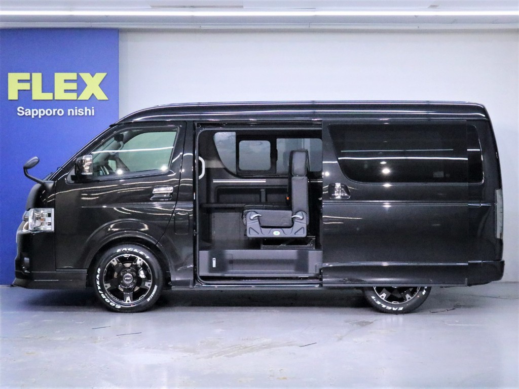 玄武１.５ローダウン施工＆小窓付き片側電動パワースライドドア！