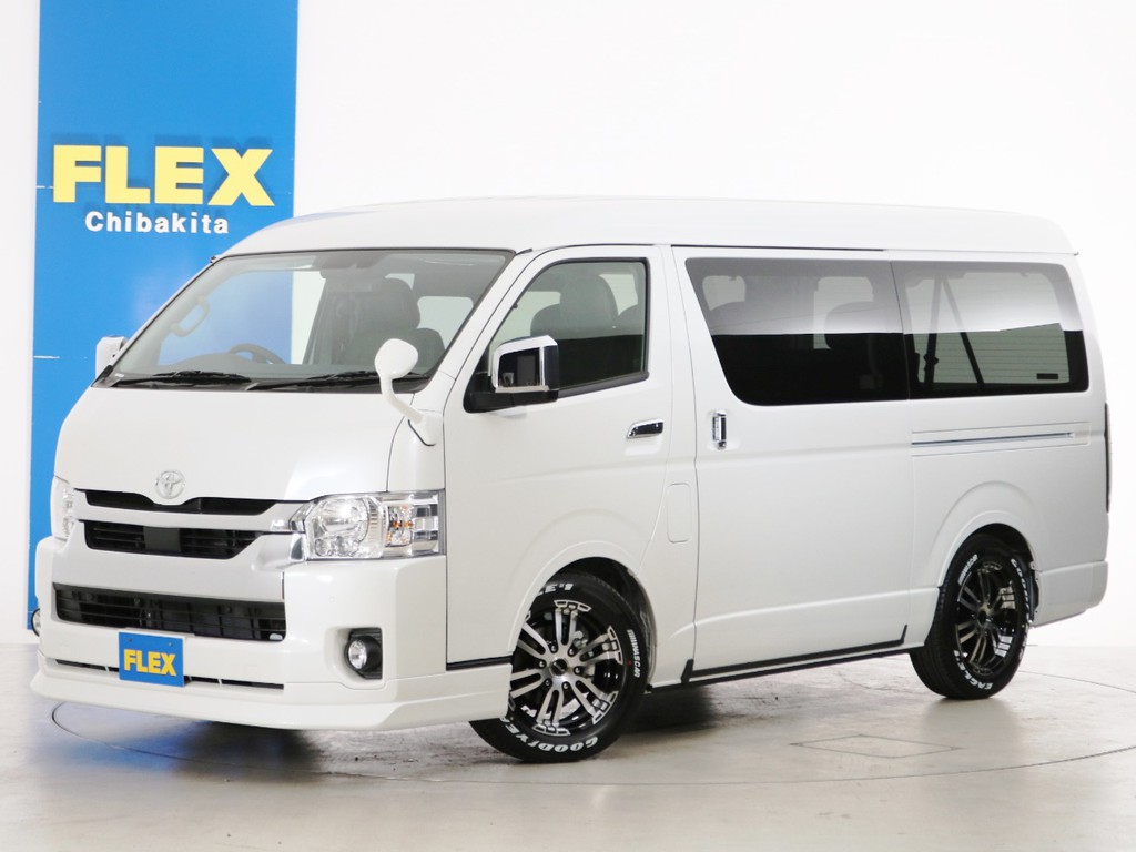 新車未登録　ハイエースワゴンＧＬ　ガソリン４ＷＤ　ＦＬＥＸオリジナル内装アレンジ【Ｖｅｒ５】！