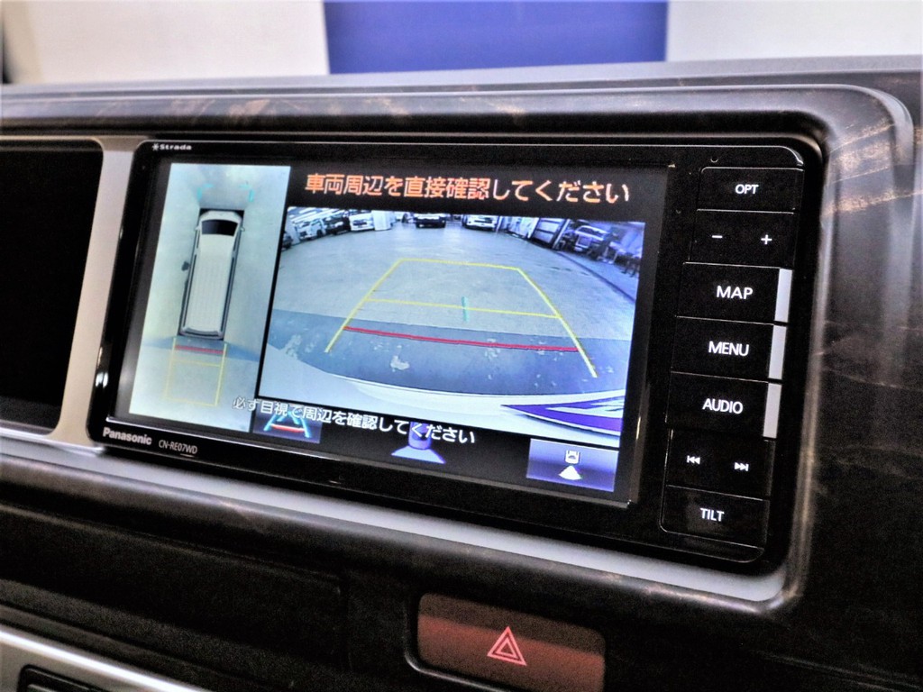 ナビ画面 パノラミックビューモニター連動加工済み！