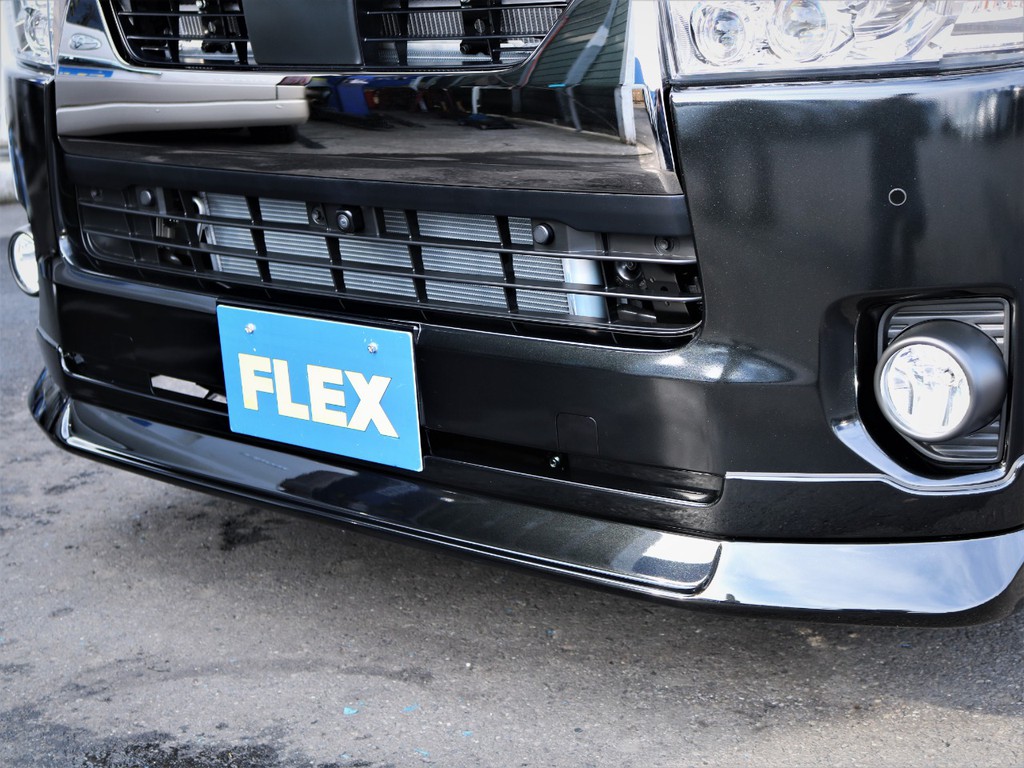 ＦＬＥＸオリジナルデルフィーノラインフロントスポイラー！