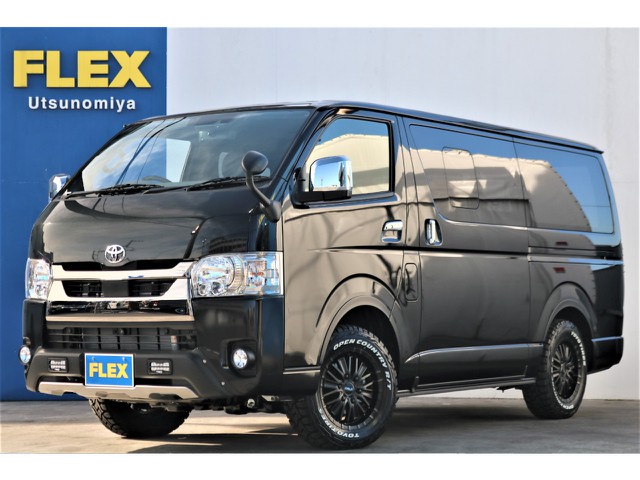 【新車】ハイエースバン2.8ロング　ディーゼル4WD　小窓付き　オフロードスタイル！