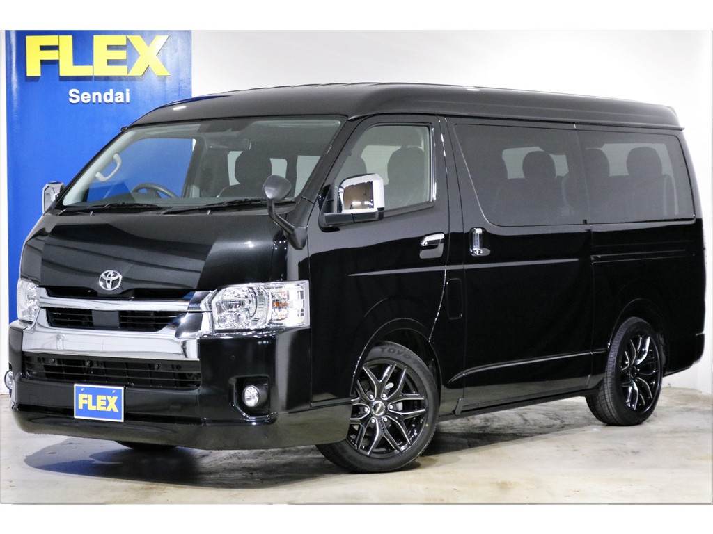 ★ 新車 ハイエースワゴンGL 2.7ガソリン 4WD アルパインBIG-X＆12.8インチフリップダウンモニター搭載の豪華内装パッケージ！ ★