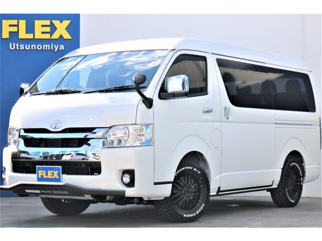 【新車】ハイエースワゴンGLロング　ミドルルーフ4WD内装架装オリジナルVer1！！オフロードパッケージ