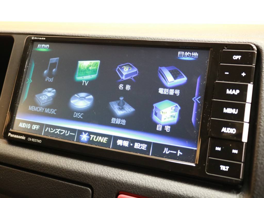 【同仕様写真】パナソニックフルセグナビゲーション採用予定★