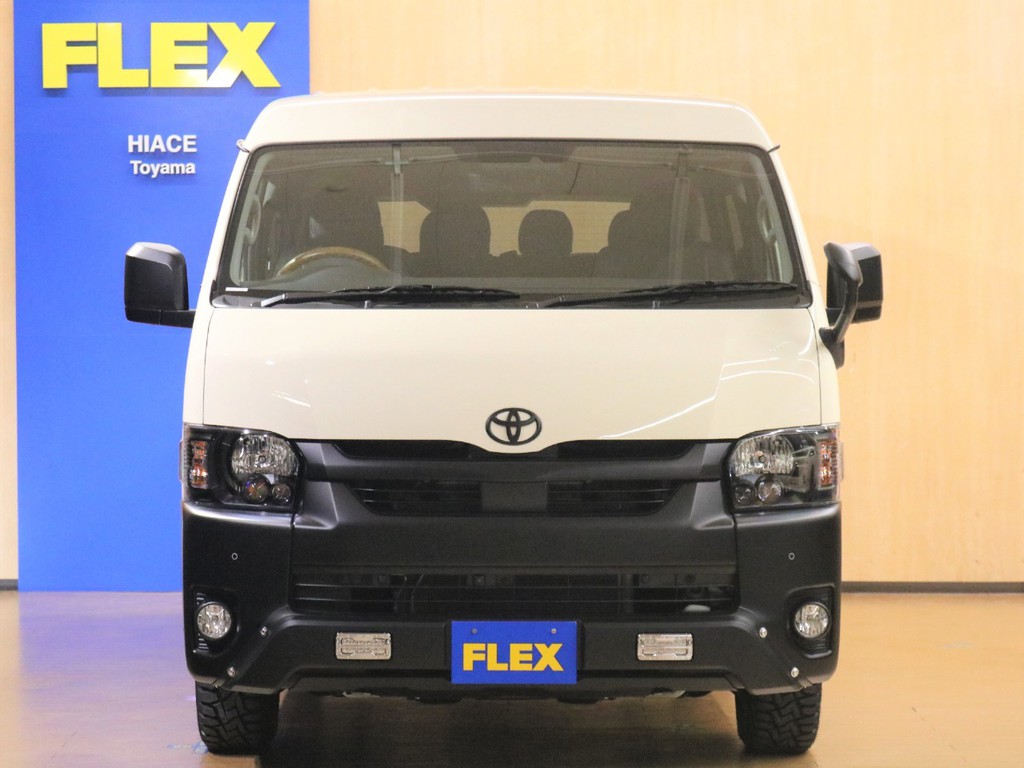 こちらの車両をお買い求めの際は是非、FLEXハイエース富山店へ！お待ちしております♪
