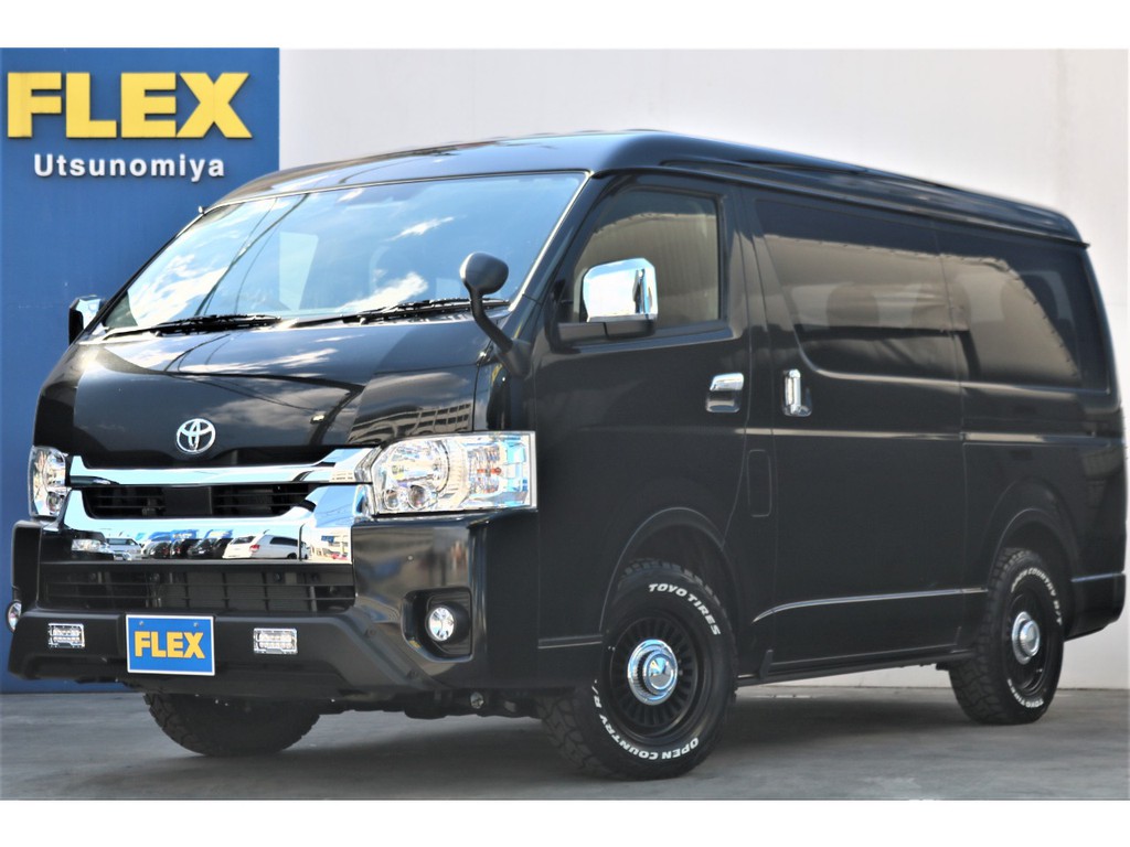【新車】ハイエースワゴンGLロング　ミドルルーフ4WD内装架装Ver1！！