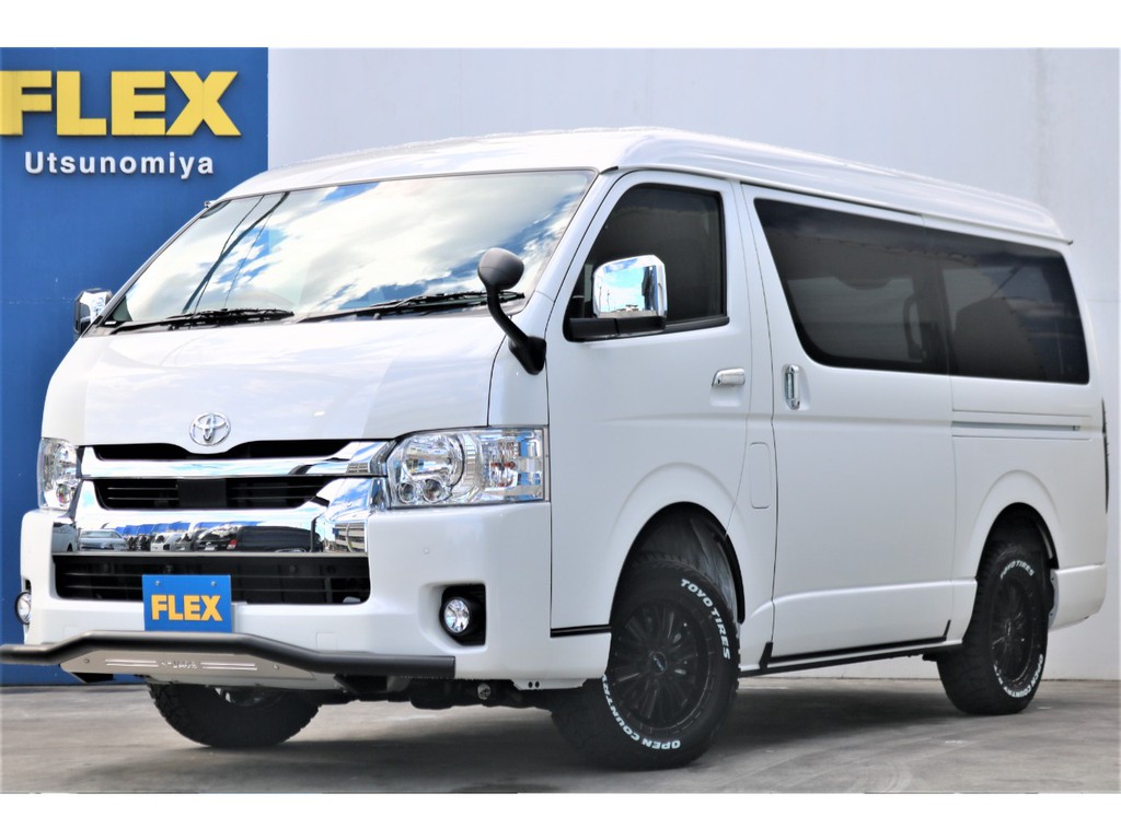 オフロード×ファミリー【新車】ハイエースワゴンGL2.7ロング　ミドルルーフ　4WD