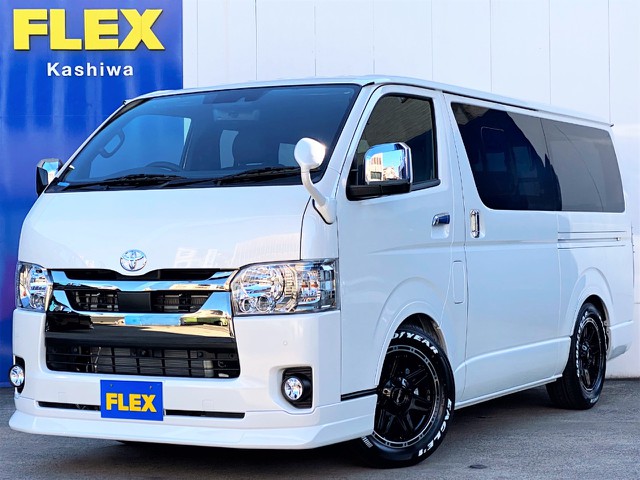 新車ハイエース スーパーＧＬ ダークプライムⅡ ２８００ディーゼルターボ ナビパッケージが入庫しました！！