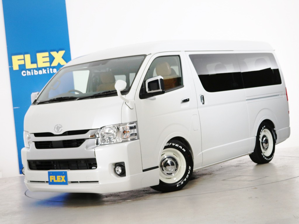 新車未登録　ハイエースワゴンＧＬ　ガソリン２ＷＤ　１０人乗り３ナンバー登録　スタンダードＰＫＧ！