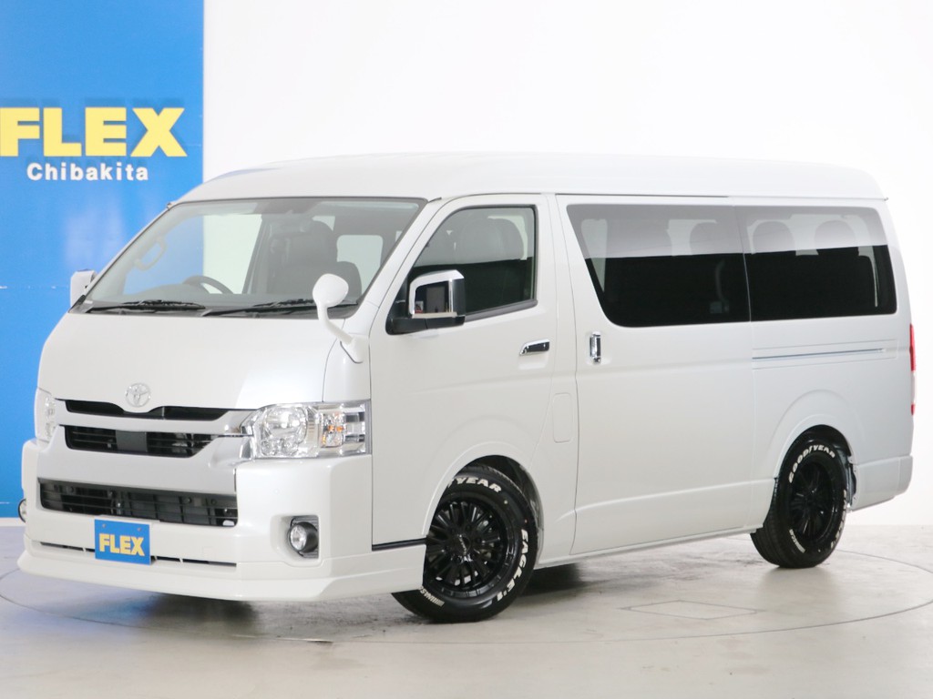 新車未登録　ハイエースワゴンＧＬ　ガソリン２ＷＤ　ＦＬＥＸオリジナル内装アレンジ【Ｖｅｒ１】！