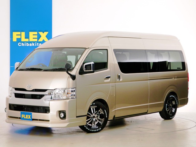 新車未登録　ハイエースワゴン　グランドキャビン　ガソリン４ＷＤ　スタンダードＰＫＧ！