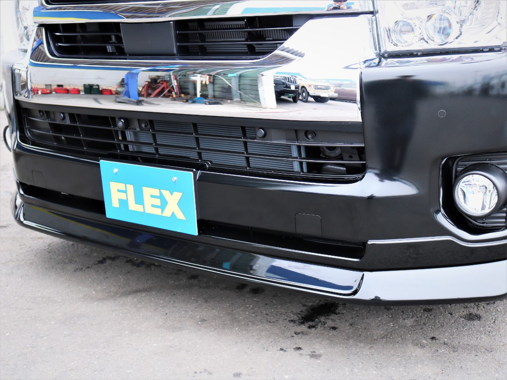 ＦＬＥＸオリジナルデルフィーノラインフロントスポイラー！