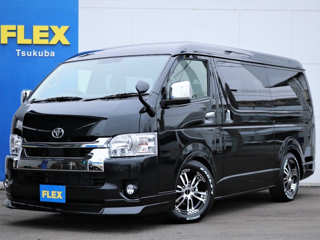 新車ハイエース「ファインテックツアラー」２ＷＤガソリン！トヨタ車体特別内装架装！