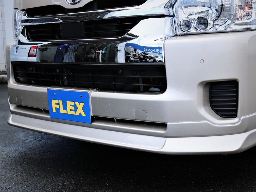 ＦＬＥＸオリジナルデルフィーノラインフロントスポイラー！