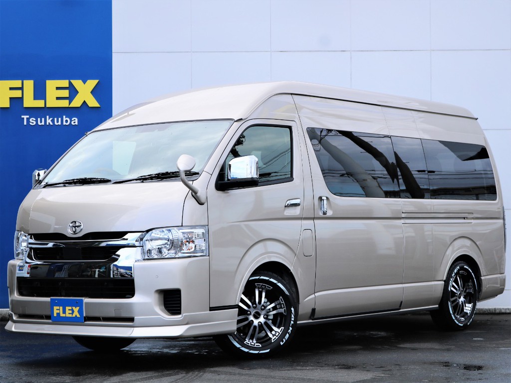 新車ハイエース「トヨタ車体ファインテックツアラー」４ＷＤガソリン完成！