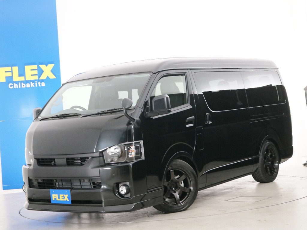 新車未登録　ハイエースワゴンＧＬ　１０人乗り３ナンバー登録　ガソリン２ＷＤ　スタンダードＰＫＧ！