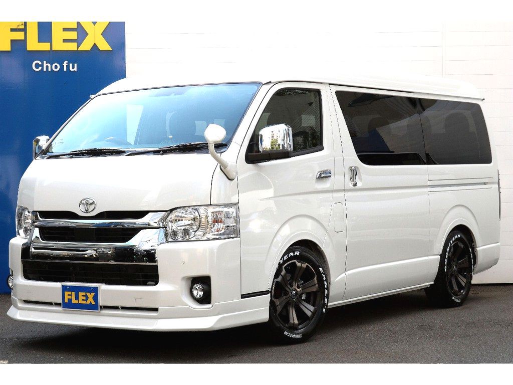 ハイエース調布店０４２４－４０－１１９１までお問い合わせください！新車ハイエースワゴンＧＬ２７００ｃｃ１０人乗り！ＦＬＥＸZeroベット搭載！