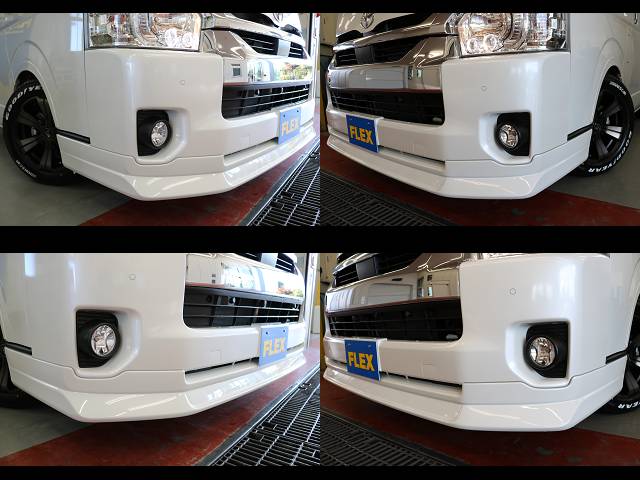新車ハイエースワゴンＧＬ２ＷＤＶｅｒ１シートアレンジ施工ツインナビパッケージ完成！！フレックスオリジナルパーツで作成した１台になります！！