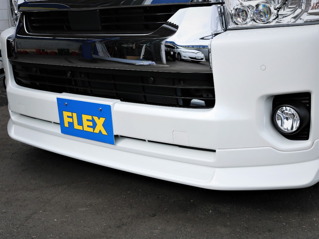 ＦＬＥＸオリジナルデルフィーノラインフロントスポイラー！