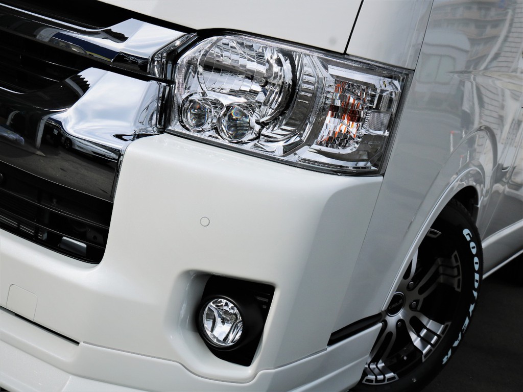 夜間走行に便利なＬＥＤヘッドライト！