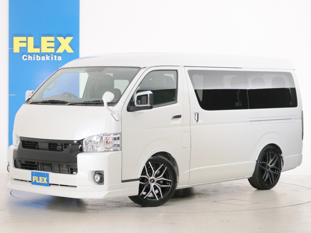 新車未登録　ハイエースワゴンＧＬ　ガソリン２ＷＤ　ＦＬＥＸオリジナル内装アレンジ【Ｖｅｒ１．５】！
