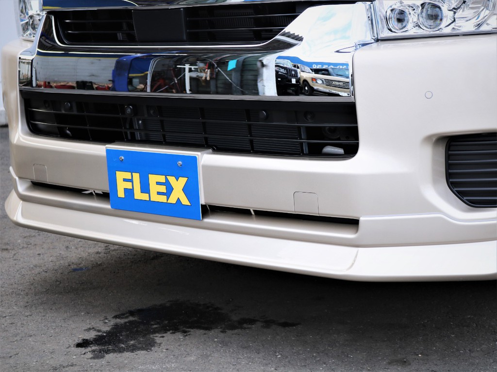 ＦＬＥＸオリジナルデルフィーノラインフロントスポイラー！